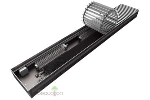 Конвектор Бриз В KZTO 220V 260x80x3600 с вентилятором