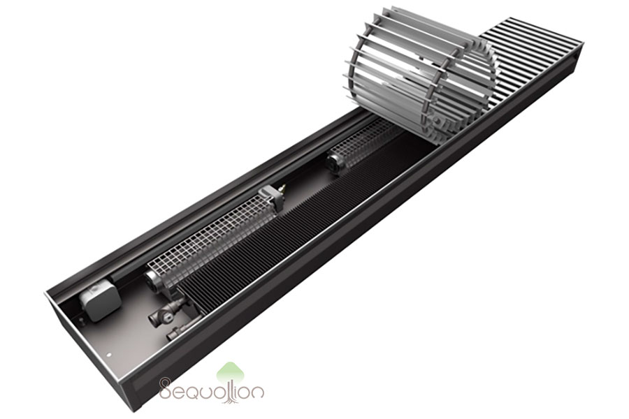 Конвектор Бриз В KZTO 24V 260x80x2800 с вентилятором