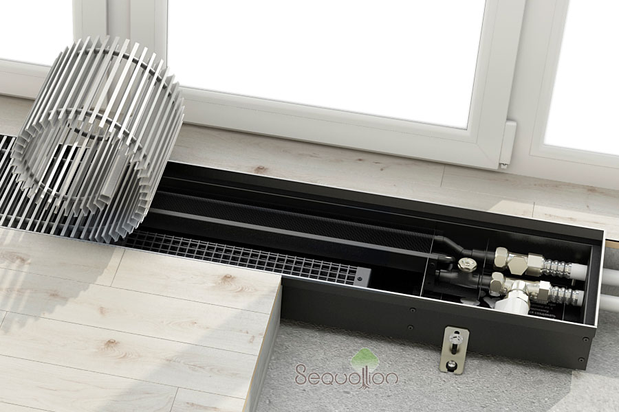 Конвектор Varmann Qtherm HK Mini QHKM 190.90.1900 RR U EV1 тепло холод