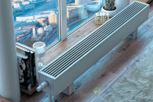 Конвектор напольный водяной Varmann MiniKon MKFV 85.130.500 RAL9016