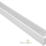 image-Настенный конвектор отопления водяной Varmann MiniKon MSWV 85.80.500 RAL9016 L серия Стандарт без вентилятора подключение снизу слева цвет белый