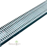 image-Внутрипольный конвектор отопления водяной Techno Power KVZ 150-65-600 без вентилятора подключение слева решетка серебро
