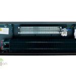 image-Внутрипольный конвектор отопления водяной Techno Power Vent KVZVh 250x75x800 220V (с вентилятором, подключение слева, без решетки)